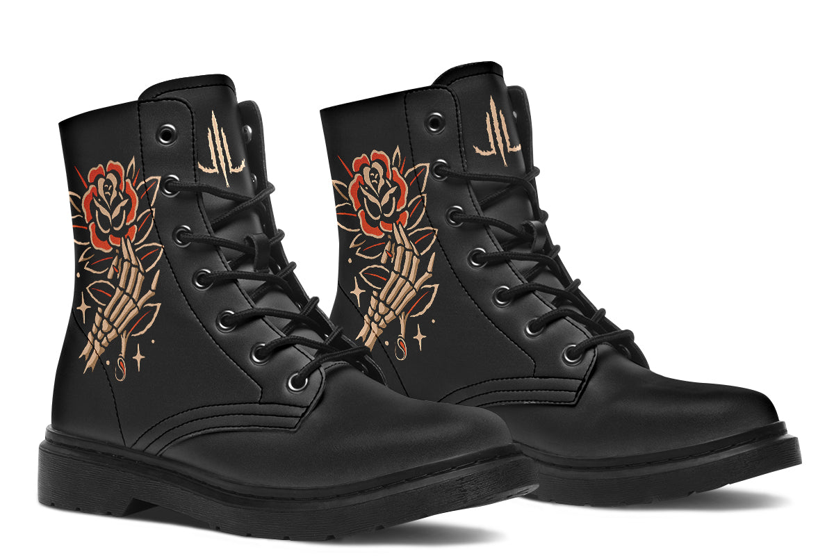 Skeleton Hands Boots