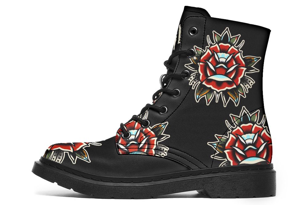 Traditional Rose Boots