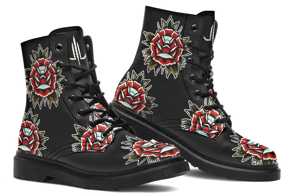 Traditional Rose Boots