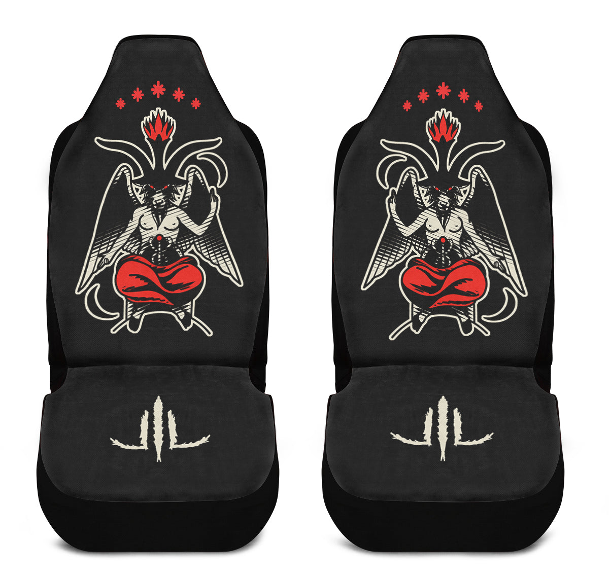 Baphomet Car Seat Covers