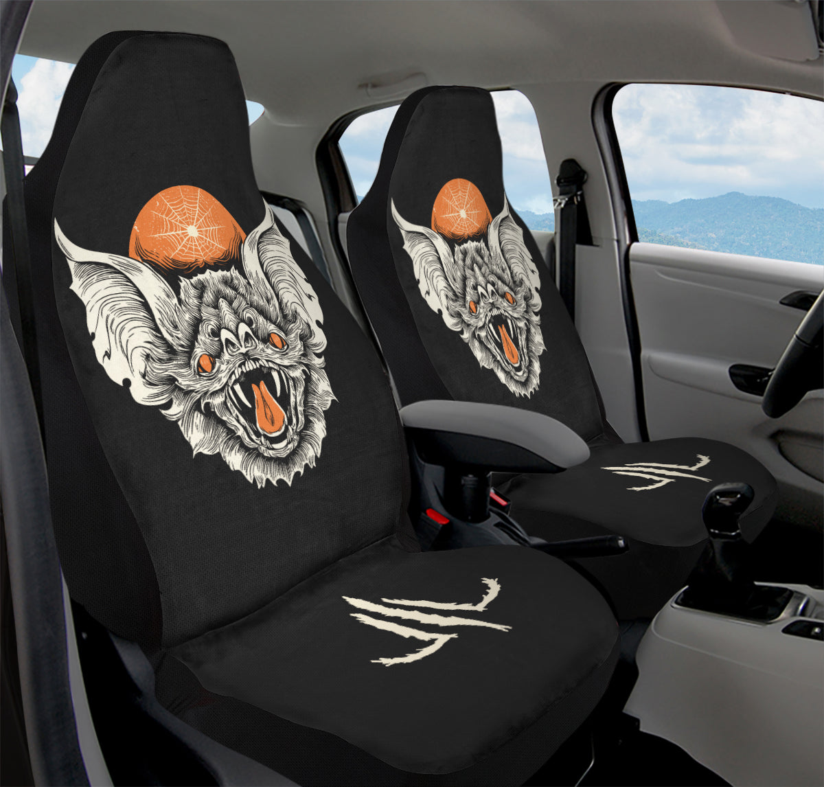 Bathead And Webs Car Seat Covers