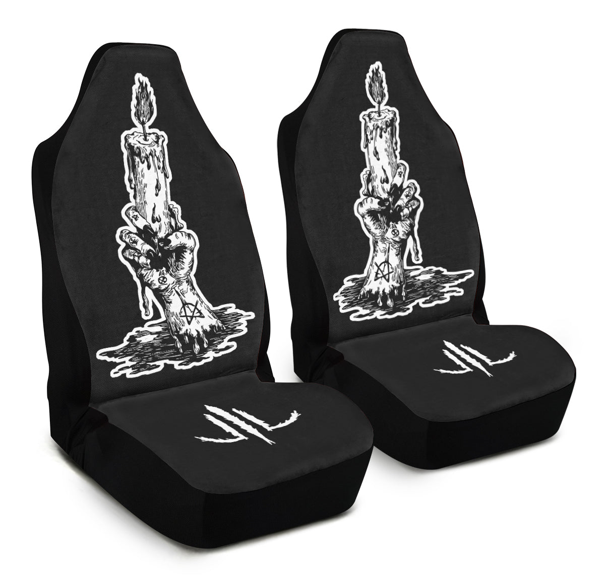 Candle Of Devotion Car Seat Cover - Last Light Apparel