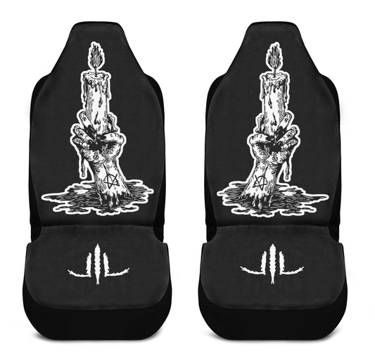 Candle Of Devotion Car Seat Cover - Last Light Apparel