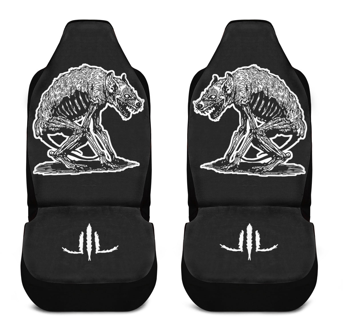 Carrion Wolf Car Seat Cover - Last Light Apparel