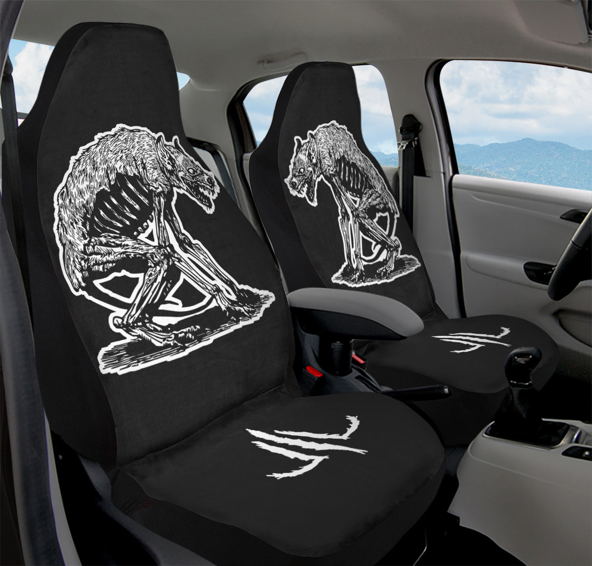 Carrion Wolf Car Seat Cover - Last Light Apparel
