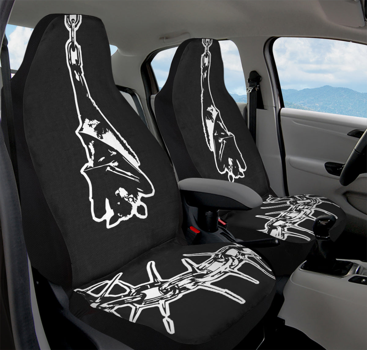 Chained Bats Car Seat Cover - Last Light Apparel