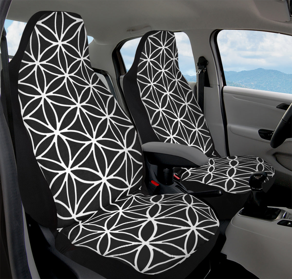 Flower Of Life Car Seat Covers