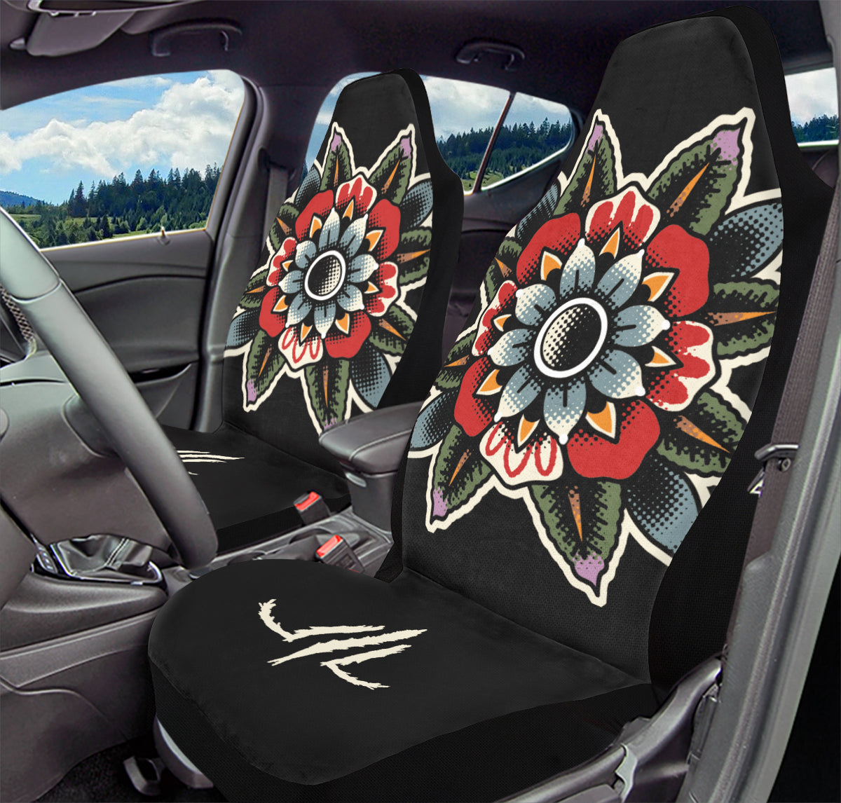 Furio Mandala Car Seat Covers