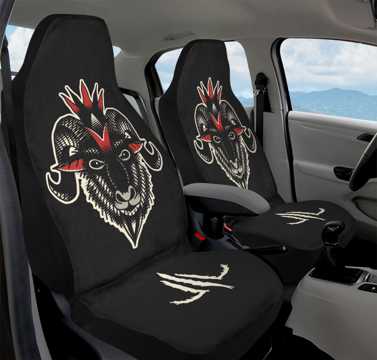 Goat Car Seat Covers