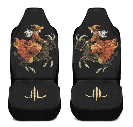 Goat Witch Car Seat Cover