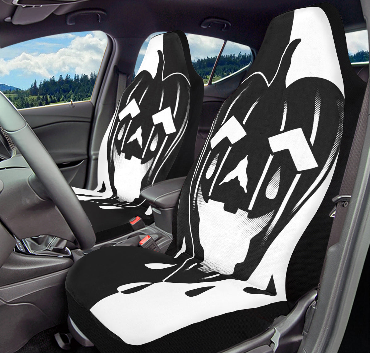 Hallo Scream Car Seat Covers