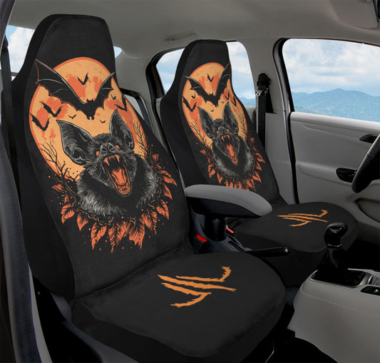 Halloween Fall Bats Car Seat Covers