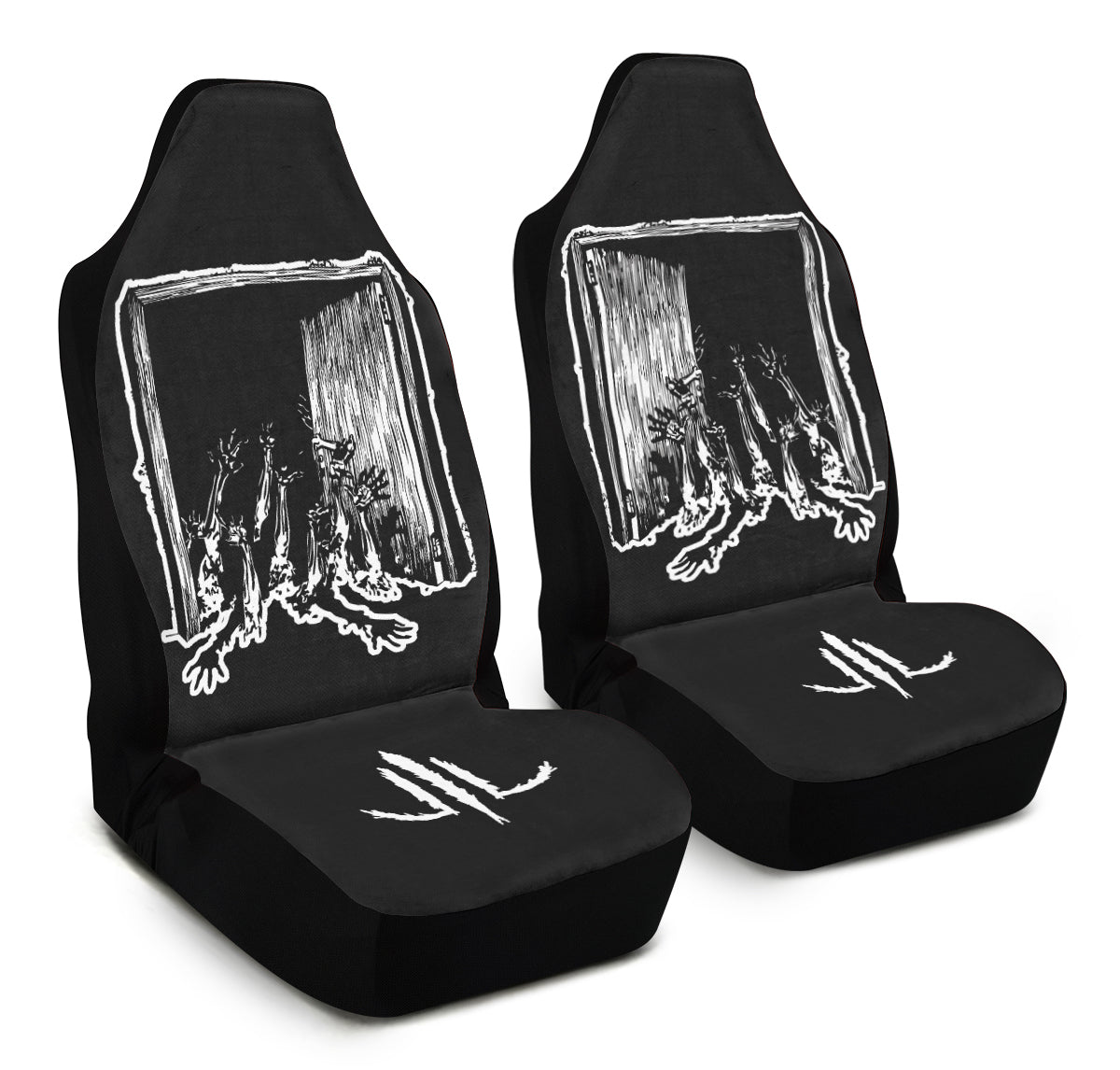 Hands Of The Undead Car Seat Cover - Last Light Apparel