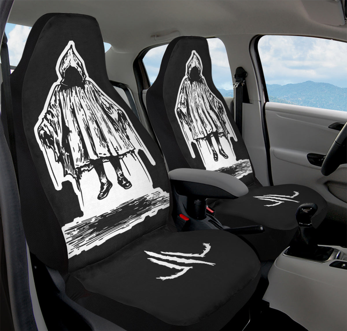 Hanging Silence Car Seat Cover - Last Light Apparel