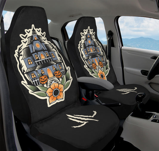 Haunted House Car Seat Covers