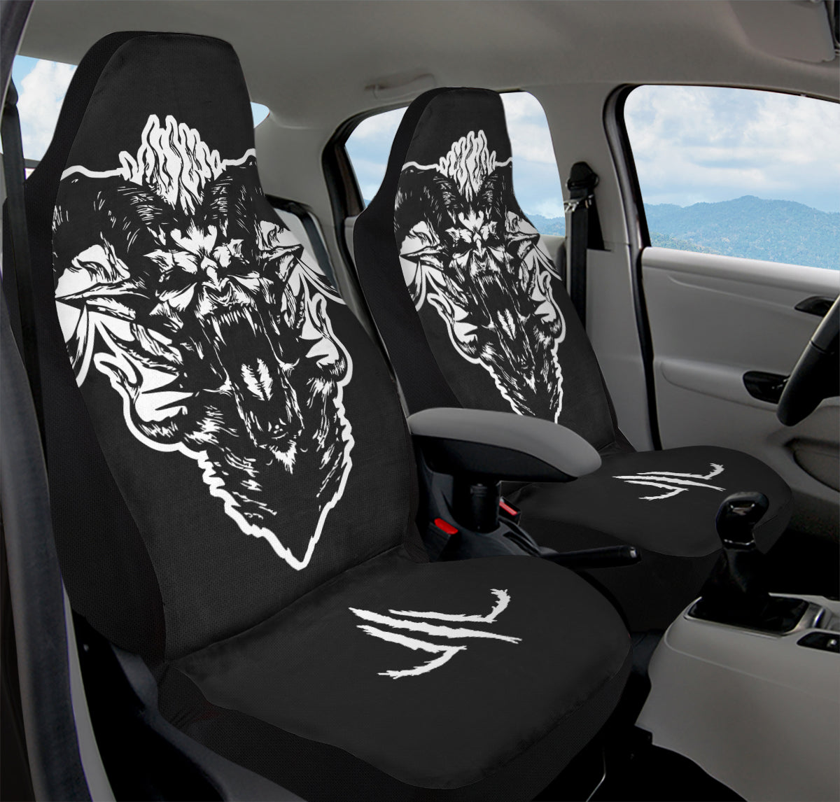 King Of Hell Car Seat Cover - Last Light Apparel