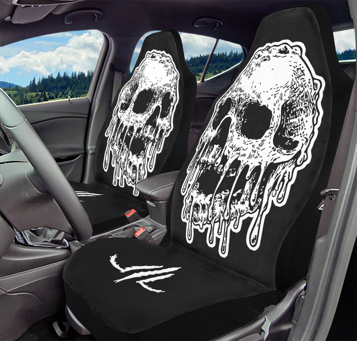 Melted Remains Car Seat Cover - Last Light Apparel