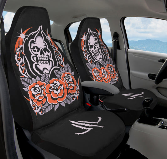 Reaper Rose Car Seat Covers