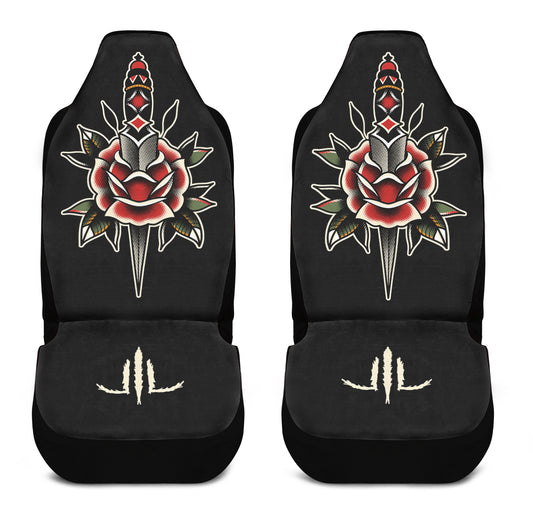 Rose Dagger Car Seat Covers