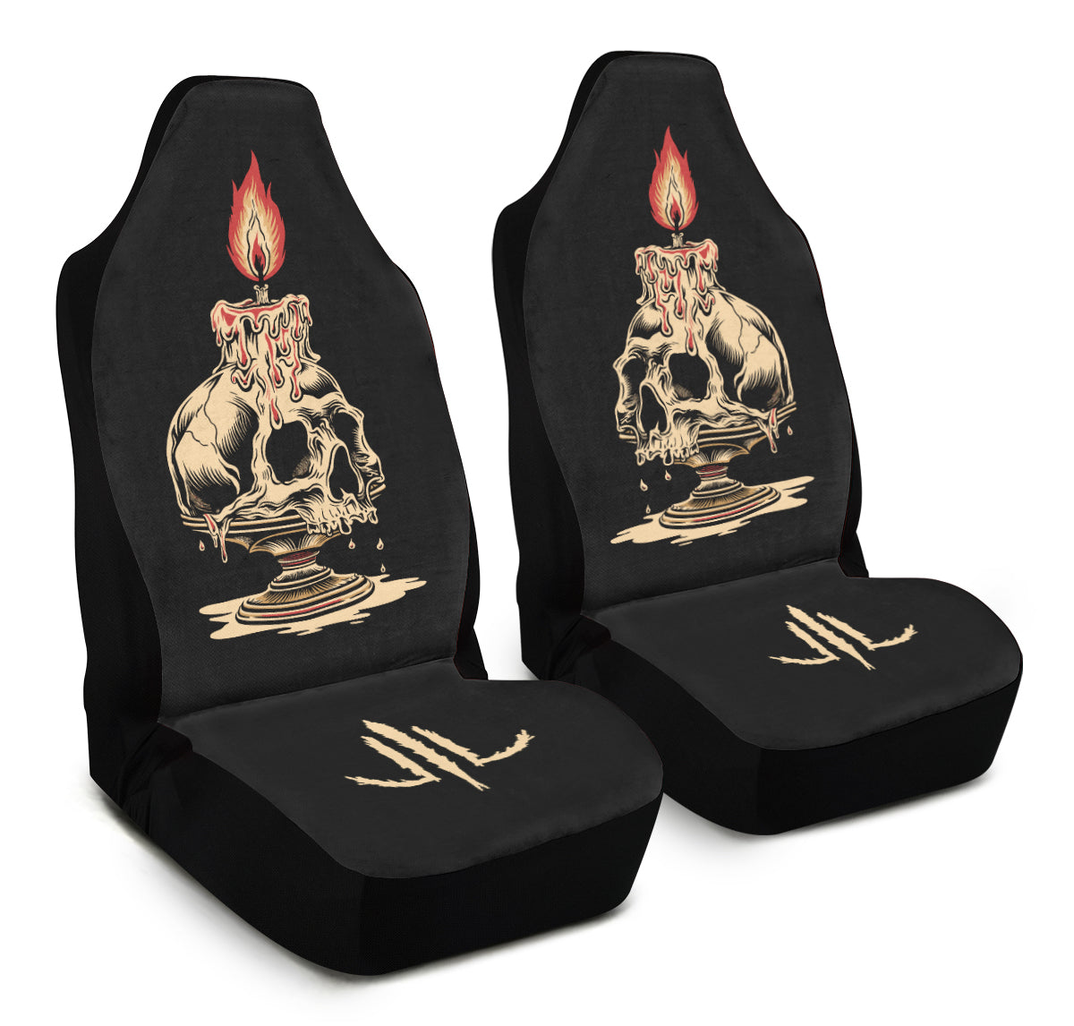 Skull Candle V2 Car Seat Covers(LIMITED NOVEMBER DROP!)
