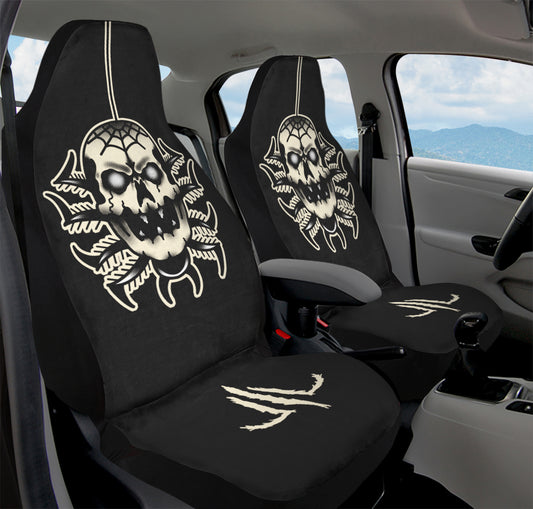 Skull Spider Car Seat Covers