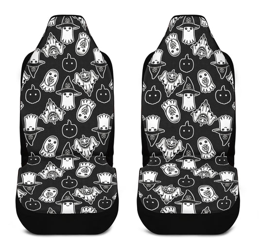 Spooky Ghosts Car Seat Covers