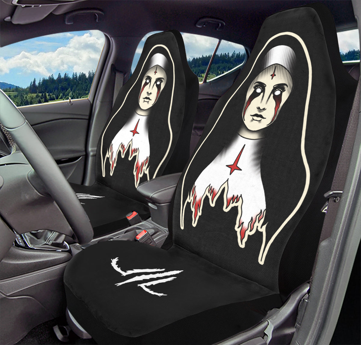 The Nun Car Seat Covers