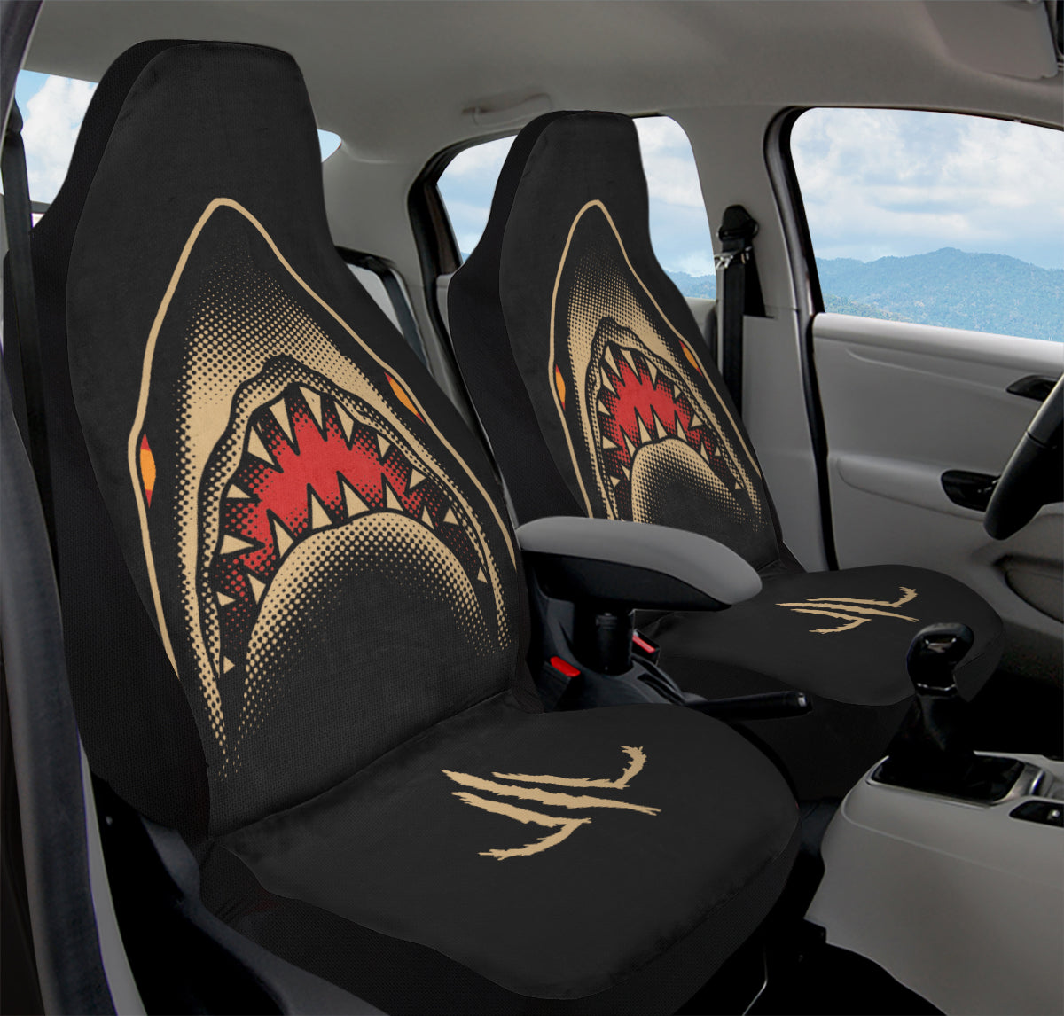 Traditional Shark Car Seat Covers