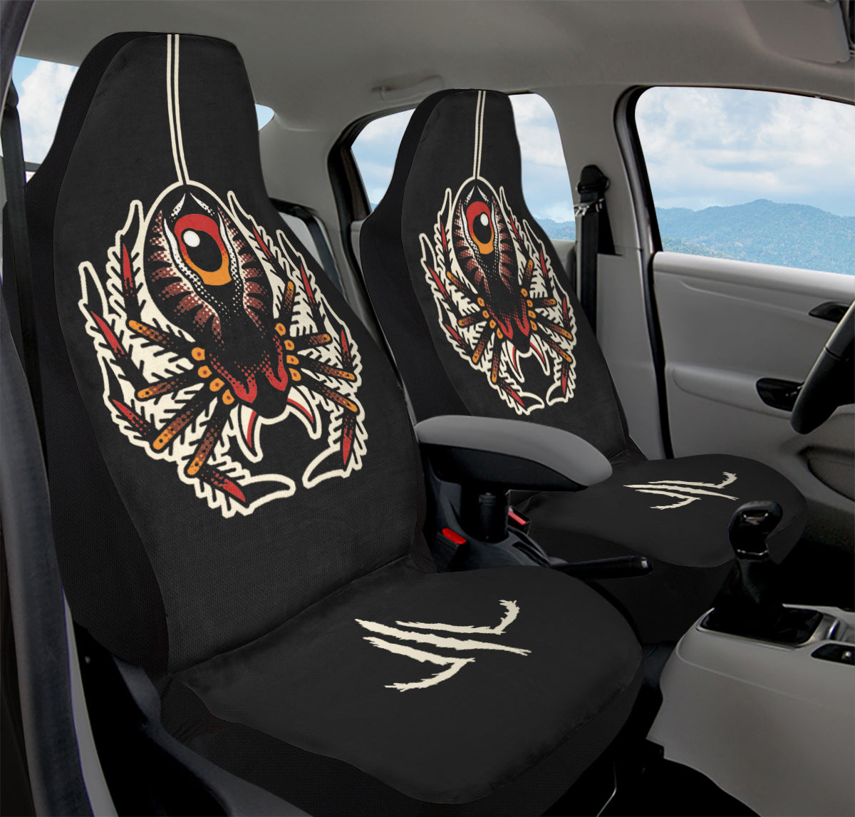 Traditional Spider Car Seat Covers