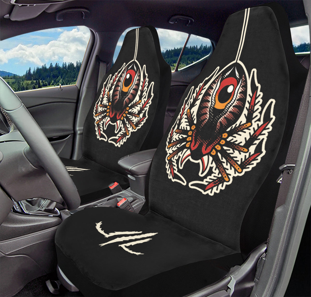 Traditional Spider Car Seat Covers