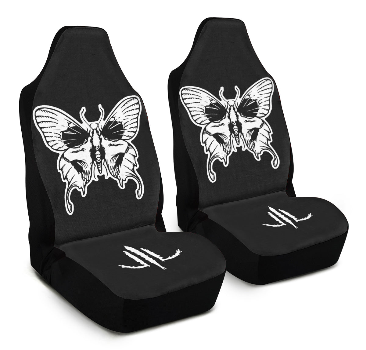 Wings Of Death Car Seat Cover - Last Light Apparel