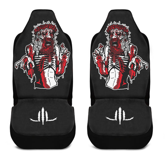 Zombie Jesus Car Seat Covers