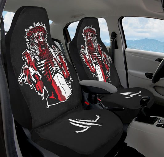 Zombie Jesus Car Seat Covers