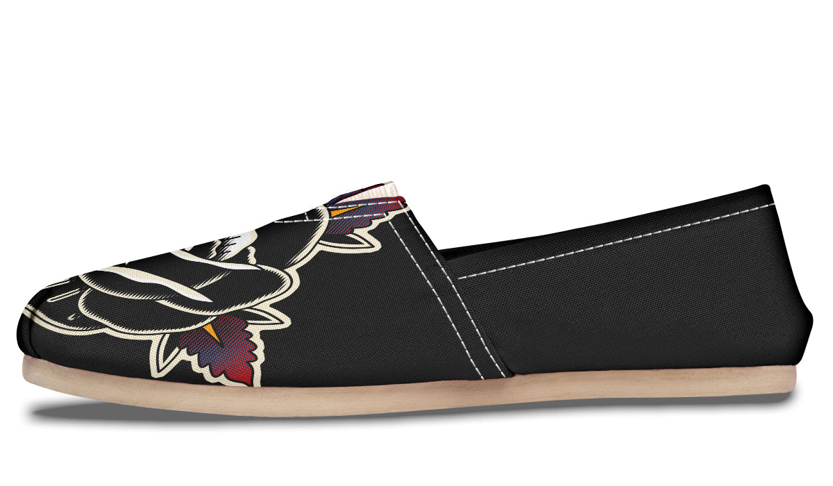 Black Rose Casual Shoes - Last Light Apparel