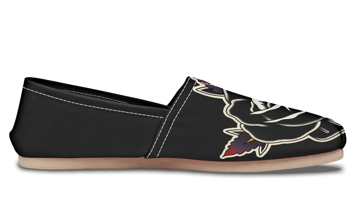 Black Rose Casual Shoes - Last Light Apparel