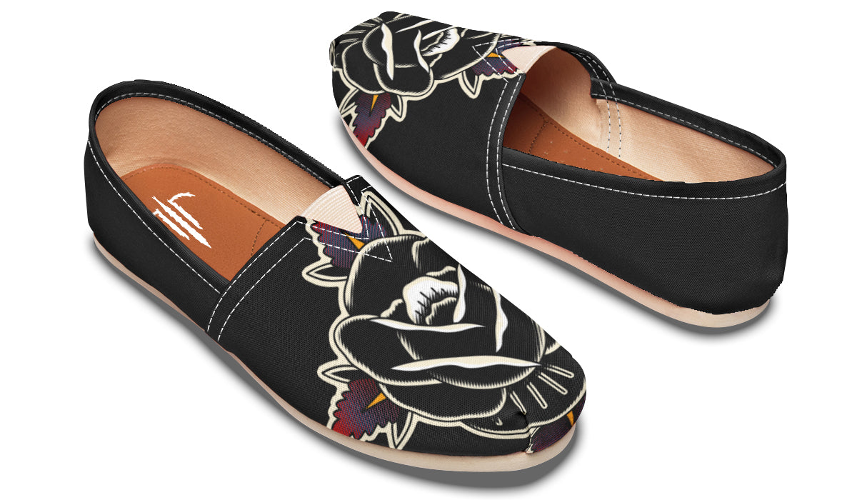 Black Rose Casual Shoes - Last Light Apparel