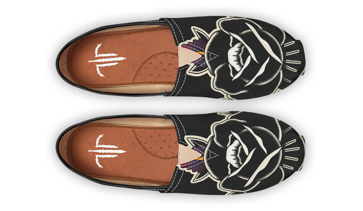 Black Rose Casual Shoes - Last Light Apparel