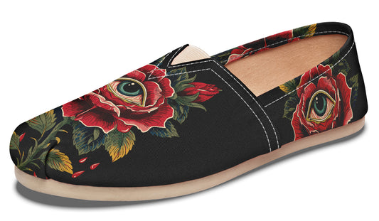 Bleeding Eye Rose Casual Shoes