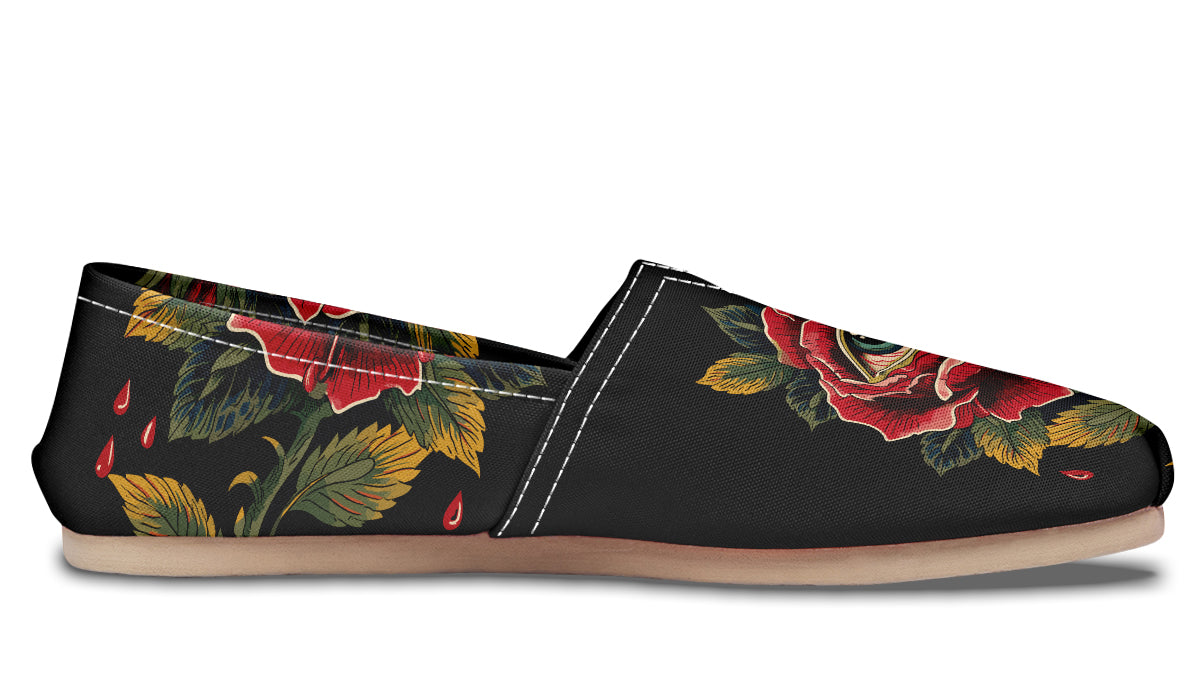 Bleeding Eye Rose Casual Shoes