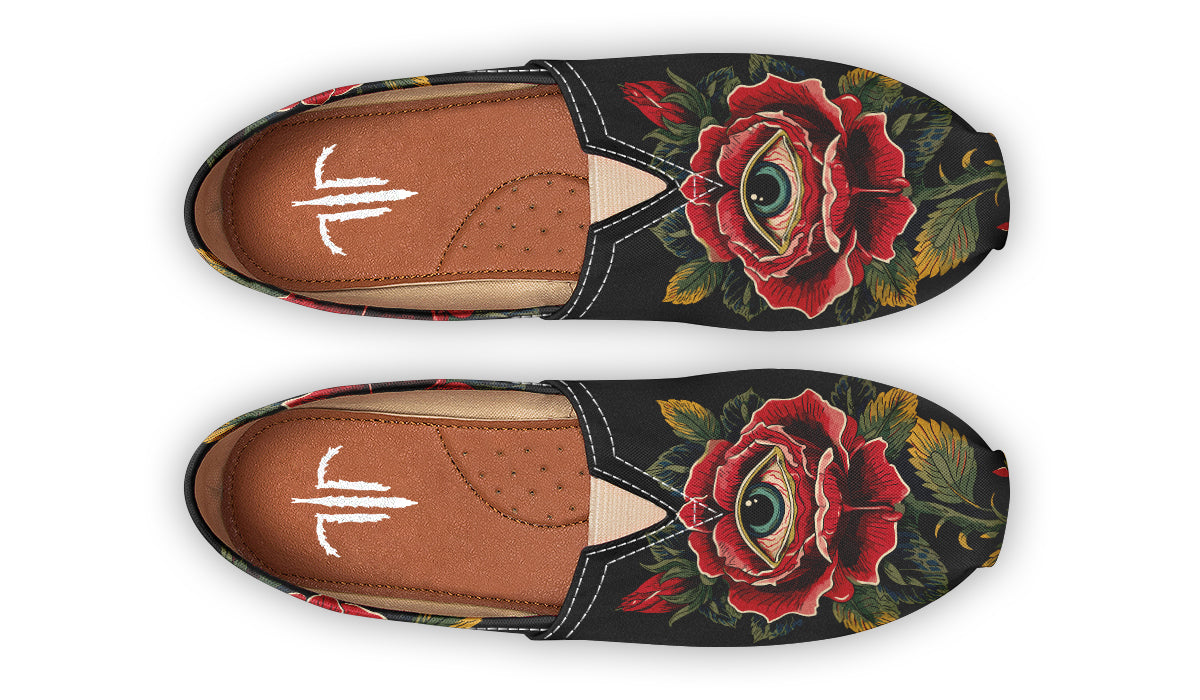 Bleeding Eye Rose Casual Shoes