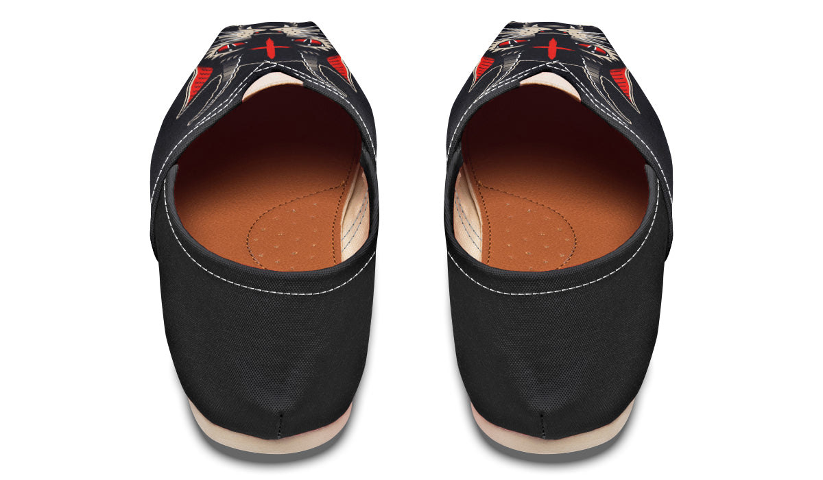 Demon Cat Casual Shoes