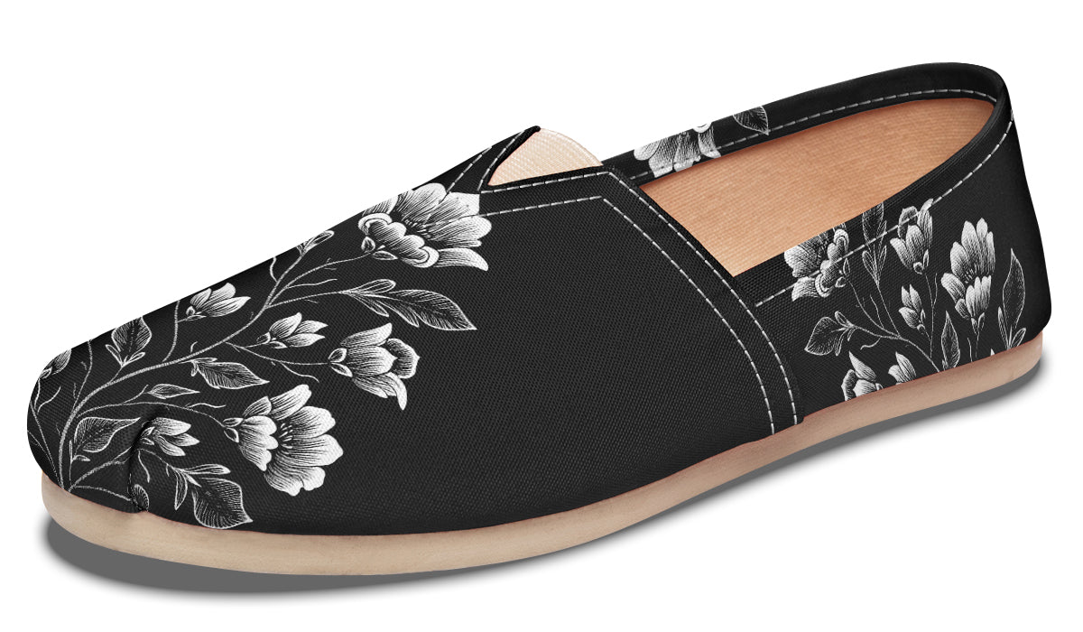 Floral Minimalist Casual Shoes