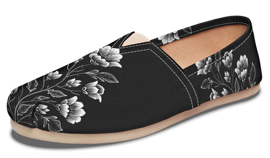 Floral Minimalist Casual Shoes