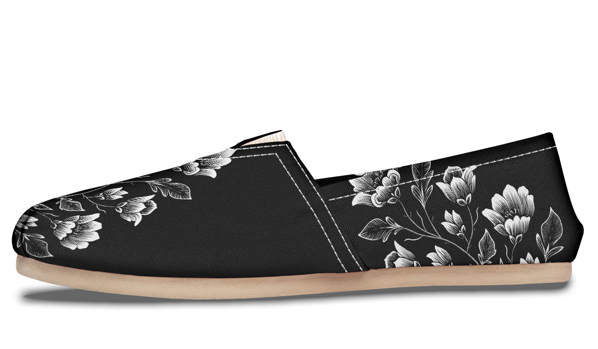 Floral Minimalist Casual Shoes