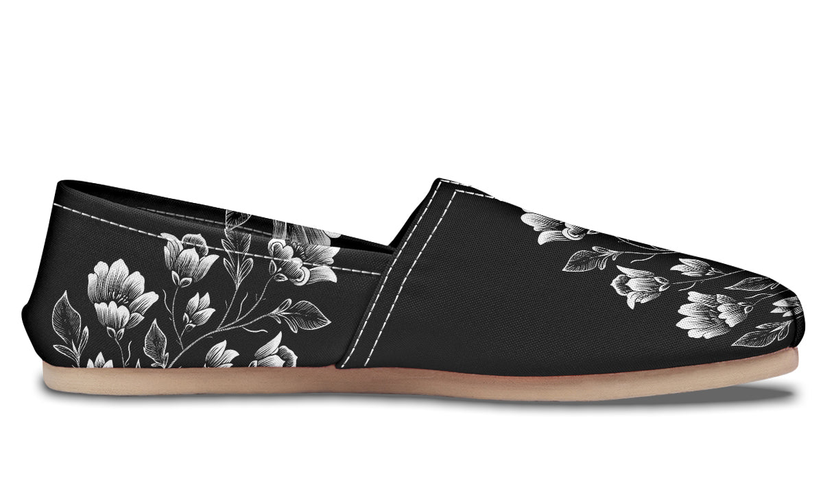Floral Minimalist Casual Shoes