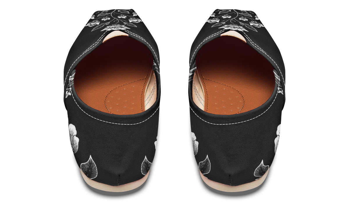 Floral Minimalist Casual Shoes