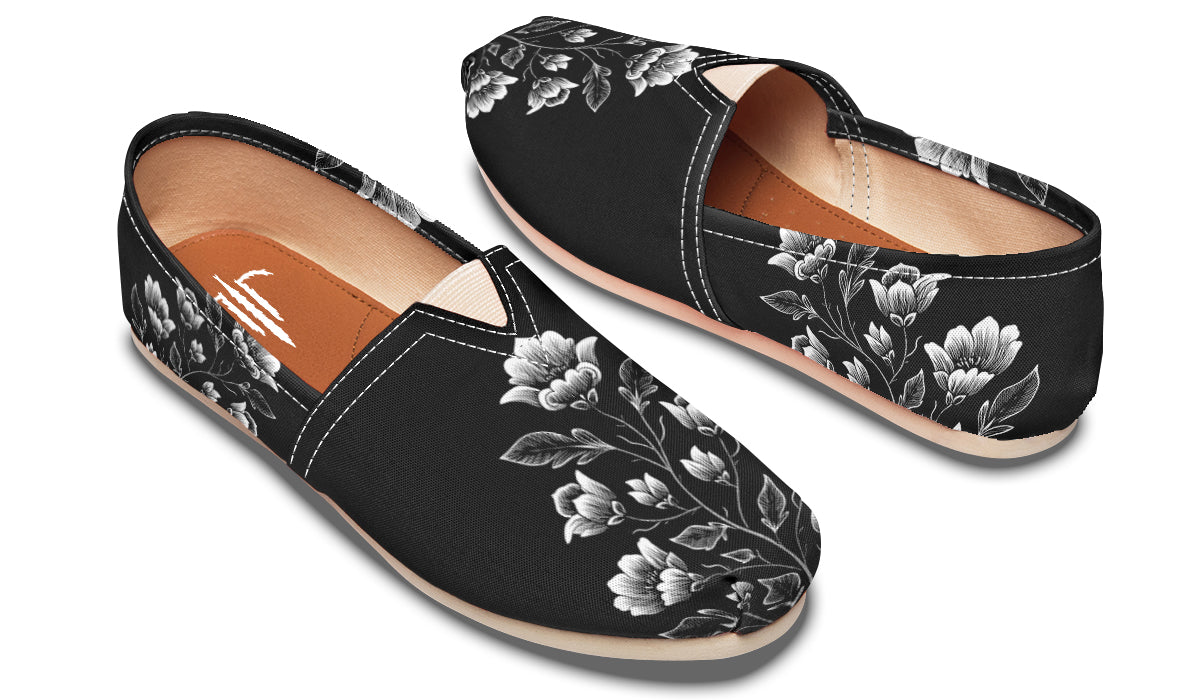 Floral Minimalist Casual Shoes