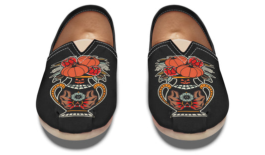 Halloween Vase Casual Shoes