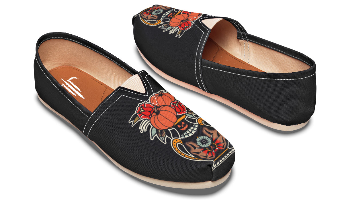 Halloween Vase Casual Shoes