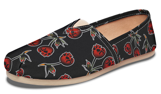 Skull Cherry Casual Shoes